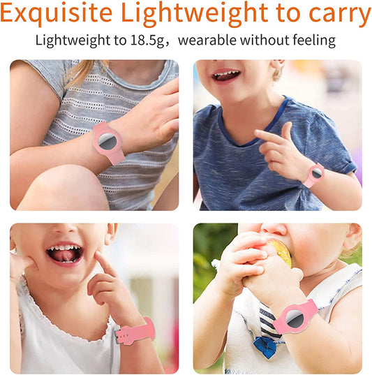 Airtag Wristband Kids,Airtag Bracelet for Kids Toddler Baby Children Elders,Airtag Watch Band Compatible with Airtag 2021.