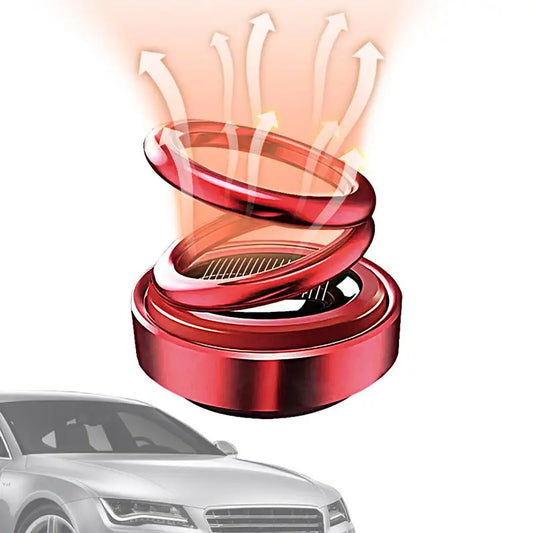 Heater for Car Portable Kinetic Mini Heater Car Air Freshener Solar Powered Fast Heating Auto Windshield Defroster for Vehicle